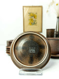 12 x TRIO of 1960s ARABIA RUSKA Finland coffee set cup + saucer + plate, Design Ulla Procope