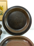 1960s ARABIA RUSKA FINLAND platters, round and rectangular serving plates