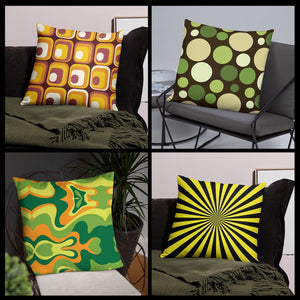 Funky Throw Pillows – Retro Home Decor Infusion!