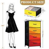 60s Atomic Retro Dresser: Midcentury Modern Steel Frame Fabric Storage Cabinet