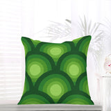 70s Retro Peacock Pillow Cover – Soft Cotton Blend Cushion Case
