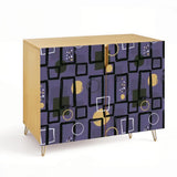 Atomic Midcentury Hairpin Cabinet – 50s Retro Wood Storage for Modern Homes