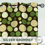 Midcentury Modern Blackout Curtains: 70s Retro Multi Sizes Drapes