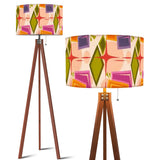 Atomic Retro Tripod Lamp – 60s Midcentury Modern Floor Light Smart LED