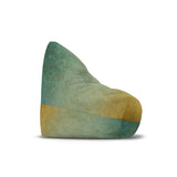 OMBRÉ Bean Bag Chair Cover | Cozy Floor Seating in 2 Sizes | Nature Calming Wabisabi Japandi Decor Gift | Blue Green Brown Gradient Style