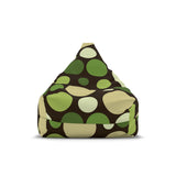 Bold Polka Dots 70s Floor Bean Bag Cover – Midcentury Modern Retro