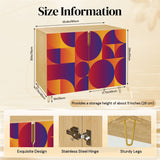 Retro 70s Wooden Storage Cabinet – Midcentury Modern Hairpin Legs