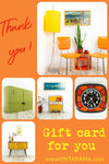 VINTARAMA GIFT CARD - Thank you, USD 25 - 200