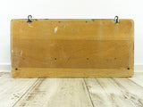 1950s KITCHEN WALL CABINET, frosted glass sliding doors