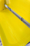 Iconic bright yellow 1970s FOLDABLE SERVING TROLLEY Dinett by Bremshey