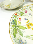 1950s Krautheim "Wiesengrund und Bergeshöh'n" Tableware, round cake plates