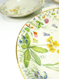 1950s Krautheim "Wiesengrund und Bergeshöh'n" Tableware, round cake plates