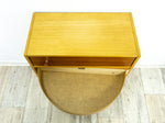 Extraordinary 60s MIDCENTURY swivel drawer storage or SEWING BOX