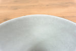 Extraordinary 1960s XL Conical Midcentury CERAMIC PLANTER Black White