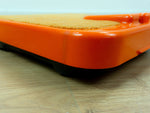 ORANGE 70s Midcentury Mechanical BATHROOM SCALE With Plush Cover By Soehnle Westgermany