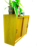1960s midcentury wooden KITCHEN WALL CABINET, Vintage Medicine Cabinet Cupboard