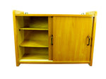 1960s midcentury wooden KITCHEN WALL CABINET, Vintage Medicine Cabinet Cupboard