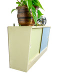 Rare! 1960s Vintage KITCHEN CABINET Cupboard, interchangeable sliding doors