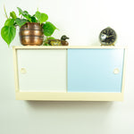 Rare! 1960s Vintage KITCHEN CABINET Cupboard, interchangeable sliding doors