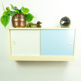 Rare! 1960s Vintage KITCHEN CABINET Cupboard, interchangeable sliding doors
