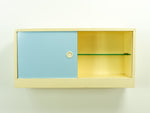 Rare! 1960s Vintage KITCHEN CABINET Cupboard, interchangeable sliding doors