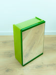 1970s Green Mirrored BATHROOM MEDICINE Cabinet by Pneumant GDR