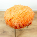 1960s Midcentury Design TRIPOD PLUSH STOOL from East Germany