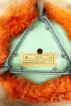 1960s Midcentury Design TRIPOD PLUSH STOOL from East Germany