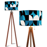 Vintage Retro Bauhaus Curtains: Mid Century Modern Blackout Panels