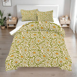 Retro 70s Daisy Wall Sconces - Floral Midcentury Plug-in Lamp Set of 2