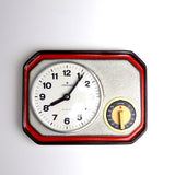 1970s JUNGHANS Midcentury Ceramic WALL CLOCK With Timer