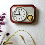 1970s JUNGHANS Midcentury Ceramic WALL CLOCK With Timer