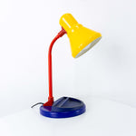 1990s Memphis Style DESK LAMP with organizer tray