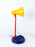 1990s Memphis Style DESK LAMP with organizer tray