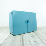 1960s baby-blue ITALIAN Bathroom Medicine CABINET Spluga CM Torino